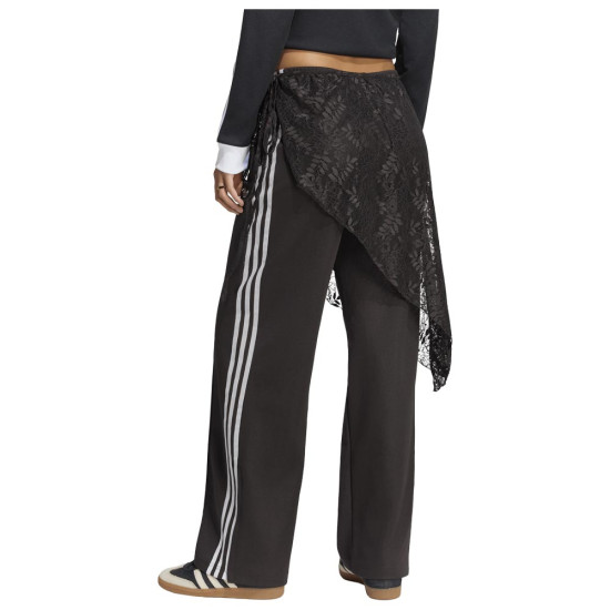 Adidas Γυναικείο παντελόνι φόρμας Firebird 2in1 Loose-Fit Lace Track Pants